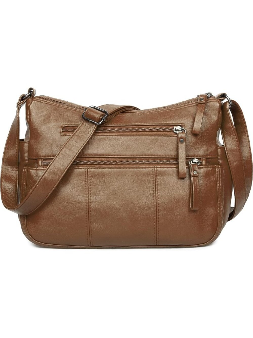 Soft PU Leather Crossbody Bag for Women | Lightweight Shoulder Purse & Handbag